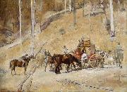 Tom roberts Bailed Up Sweden oil painting artist